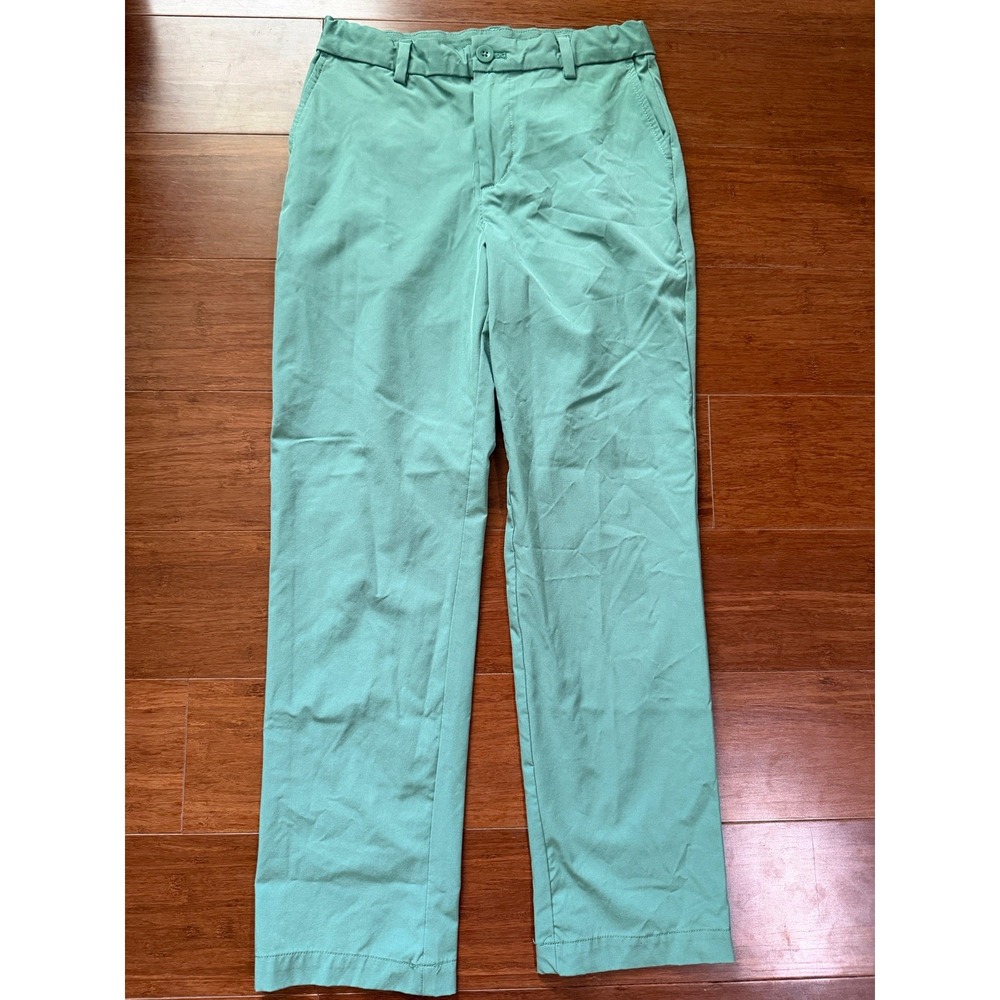 Vineyard Vines Performance Straight Leg Pants Boys Size 14 green